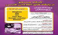 کارگاه جستجو در پایگاه های اطلاعاتی فارسی